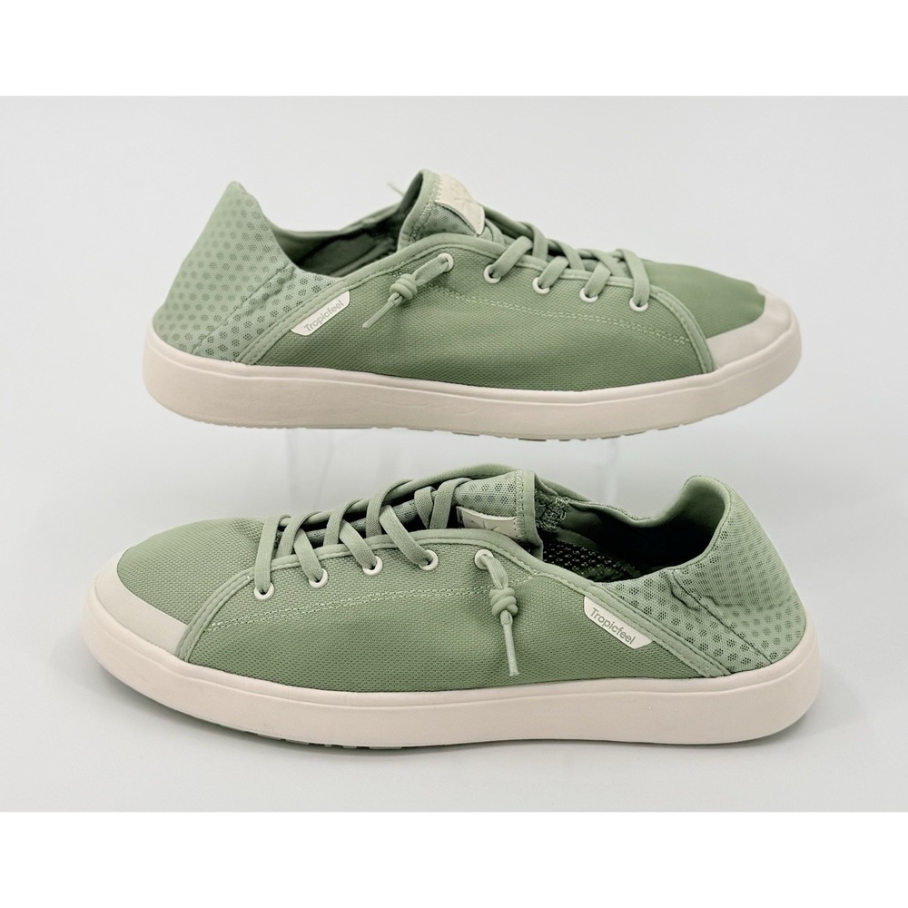 Tropicfeel Mesh Water Shoes "Sunset" in Swamp Green Men's Size 11 - Picture 6 of 9